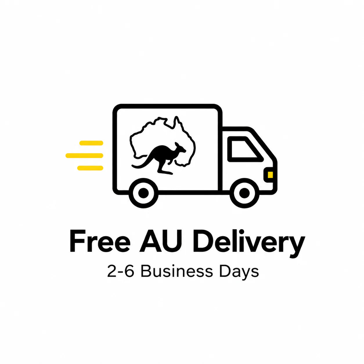 Free AU delivery in 2 to 6 business days