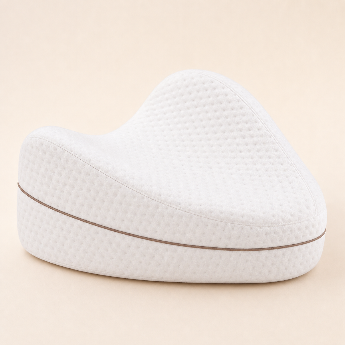 CloudAlign memory foam leg and knee pillow for side sleepers