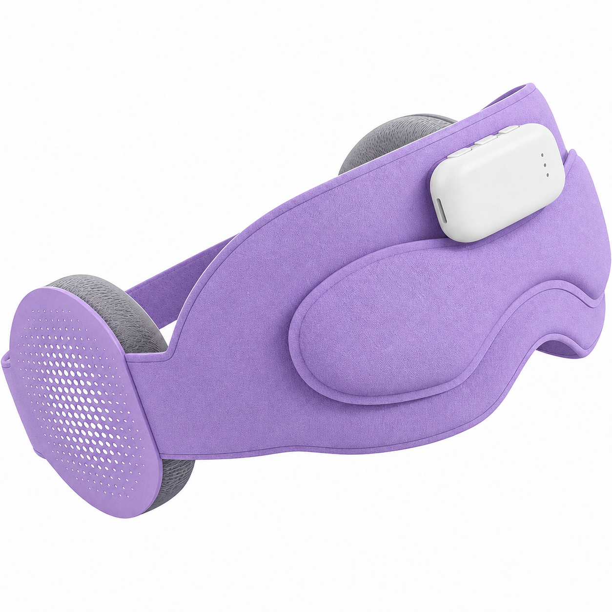 Smart Sleep Mask with Bluetooth Headphones – Memory Foam Eye Mask
