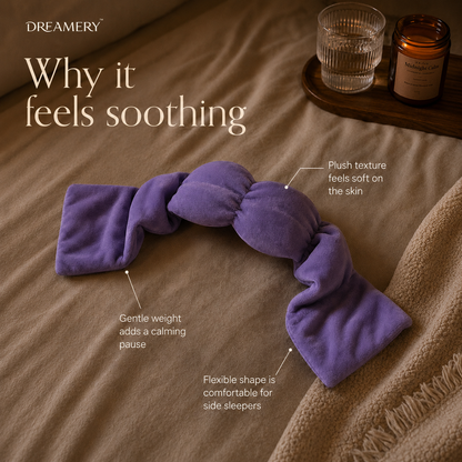 Plush Weighted Eye Mask
