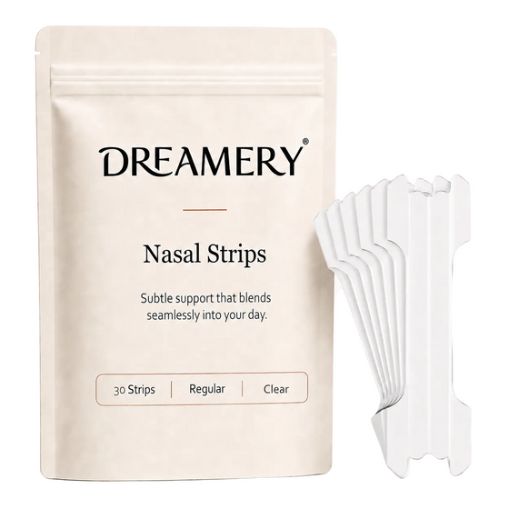 Dreamery Clear Nasal Strips low-visibility nasal airflow support for women, view 1