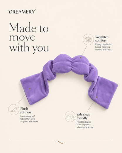 Plush Weighted Eye Mask