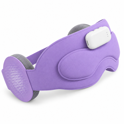 Smart Sleep Mask with Bluetooth Headphones – Memory Foam Eye Mask