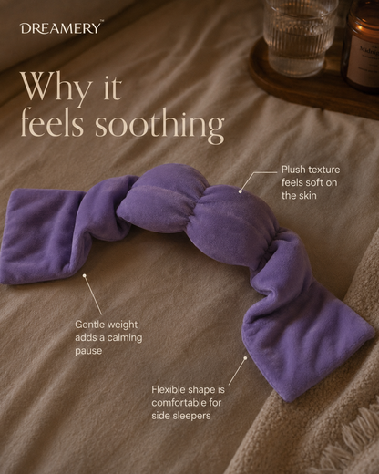 Plush Weighted Eye Mask