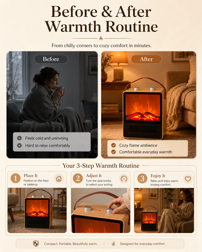 Portable Electric Heater | Dreamery