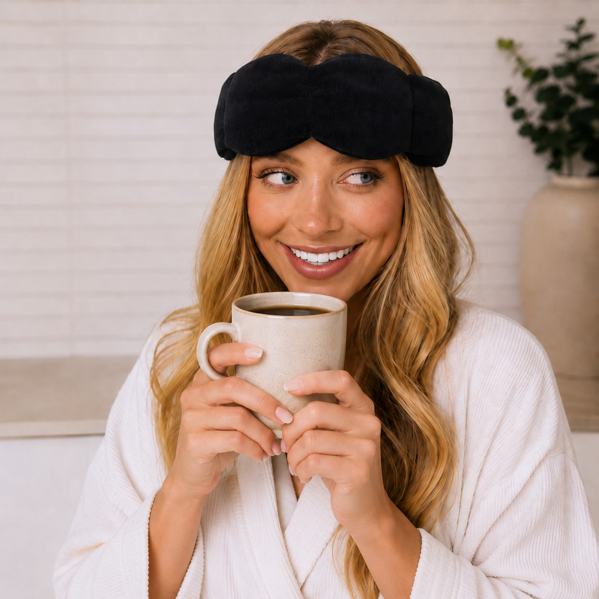 Plush Weighted Eye Mask sleeping positions guide
