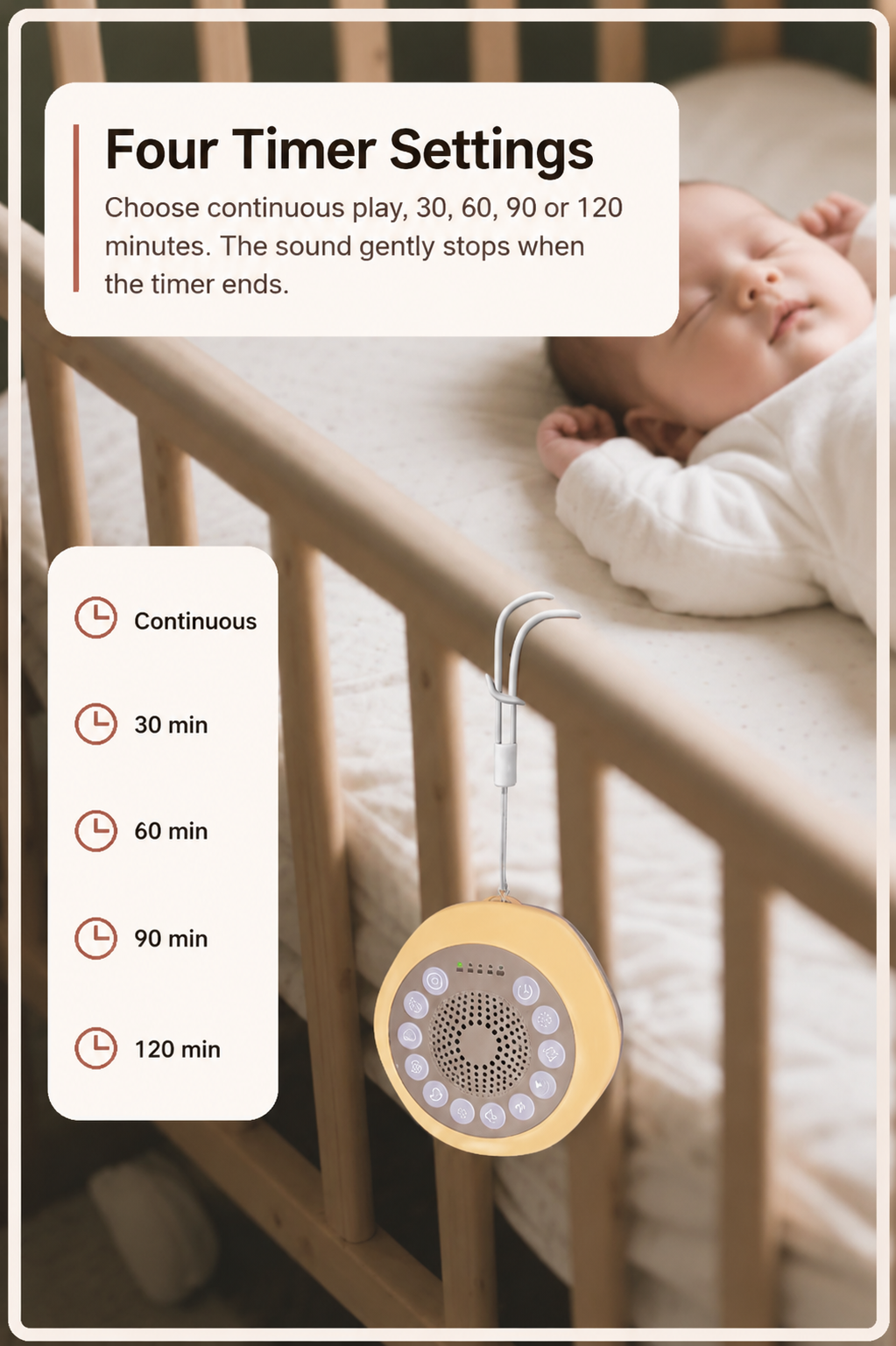 Portable White Noise Machine | Dreamery