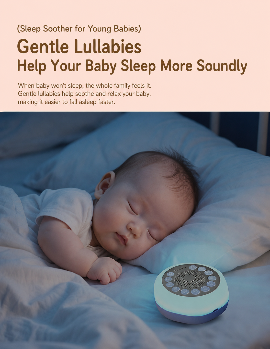 Portable White Noise Machine | Dreamery