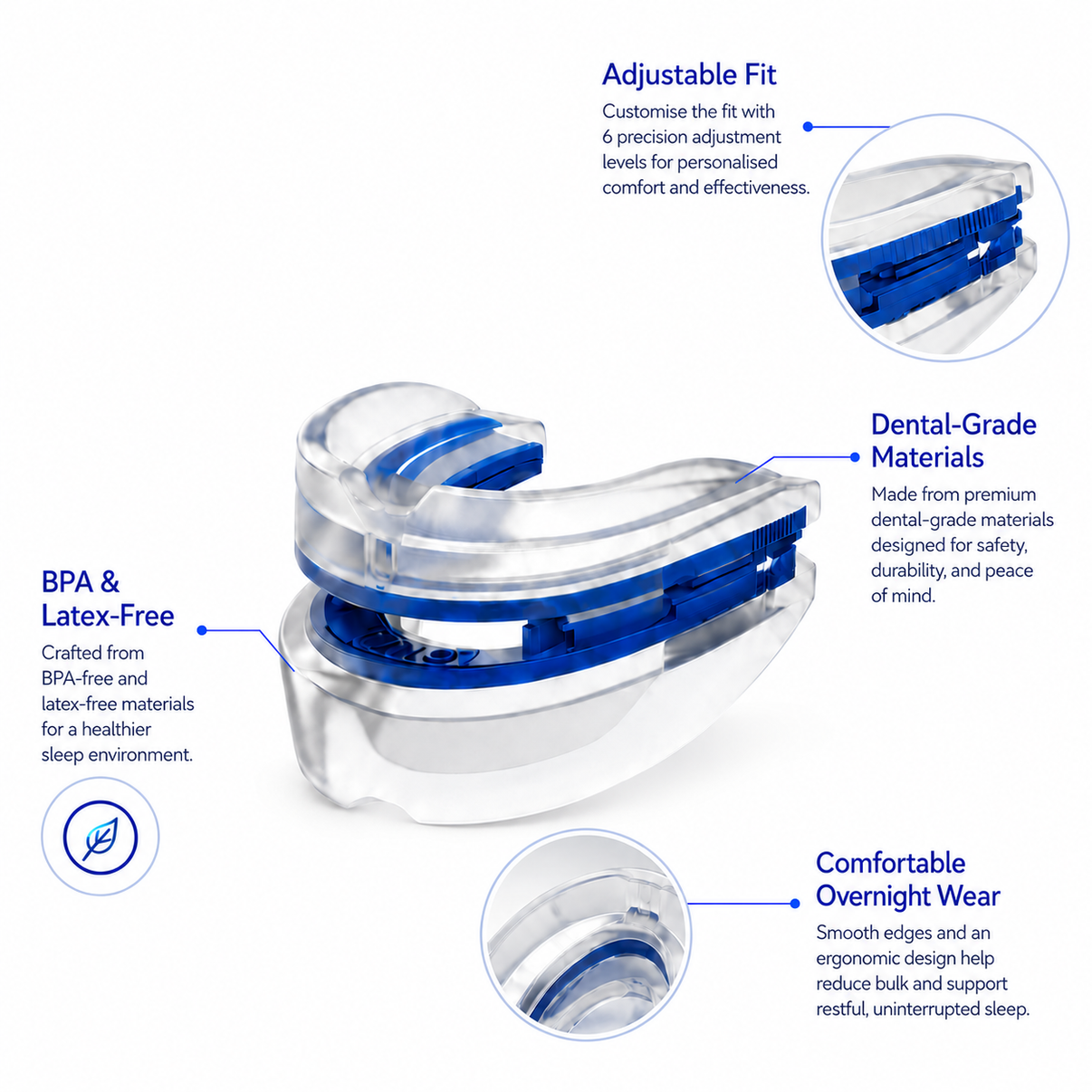 Dreamery AirFit Adjustable Anti-Snore Device