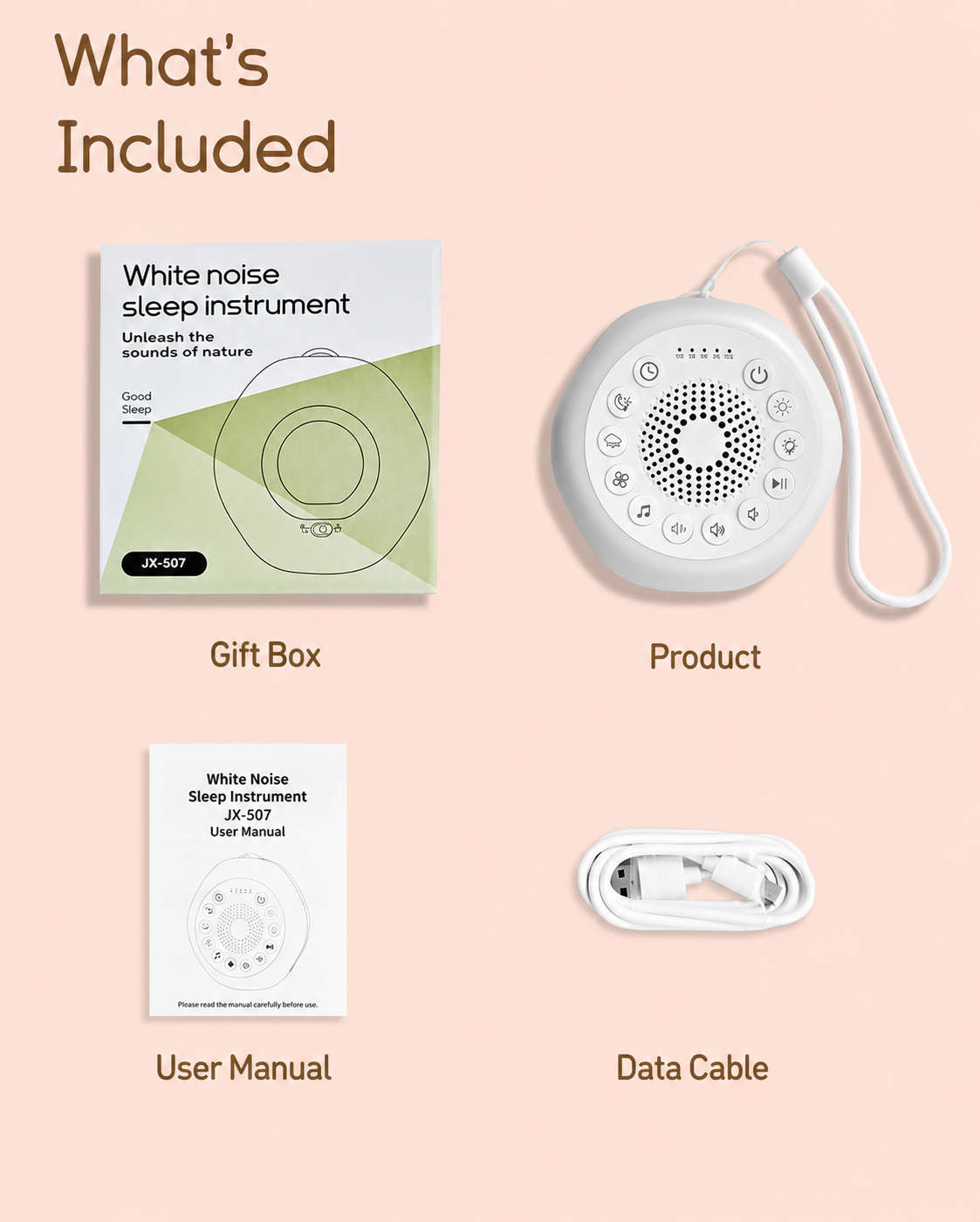 Portable White Noise Machine | Dreamery