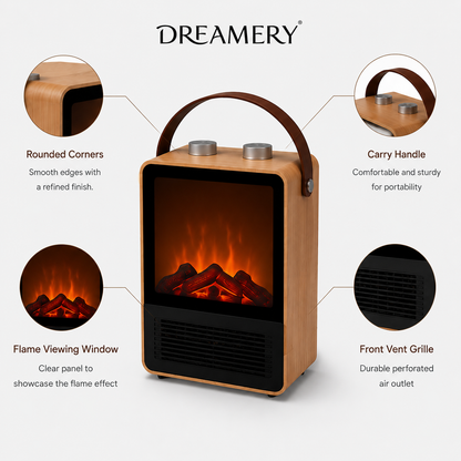 Portable Electric Heater | Dreamery