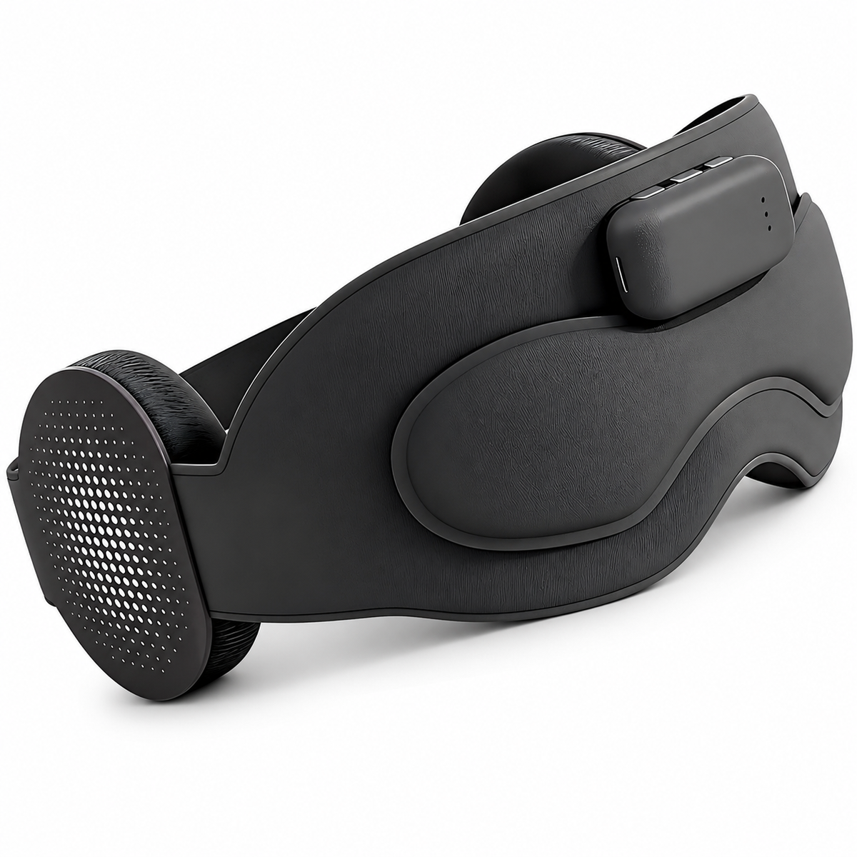 Smart Sleep Mask with Bluetooth Headphones – Memory Foam Eye Mask