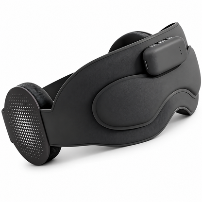 Smart Sleep Mask with Bluetooth Headphones – Memory Foam Eye Mask