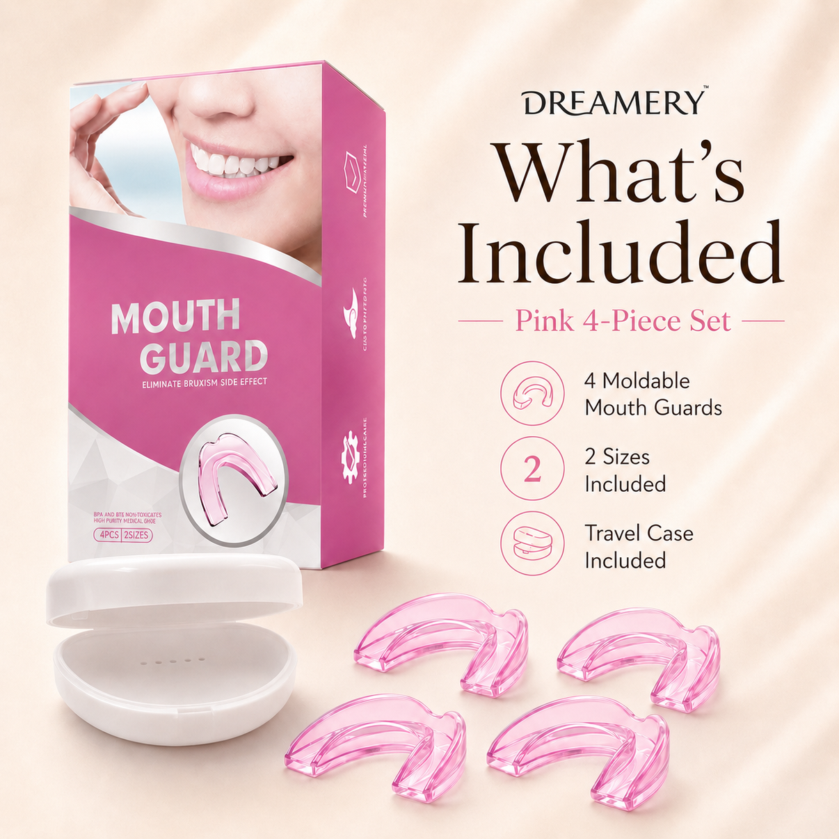 Dreamery Custom Fit Night Guard for Teeth Grinding