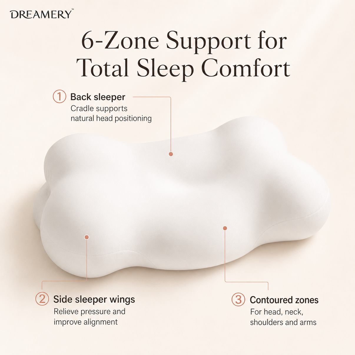 Dreamery CloudRest Pillow