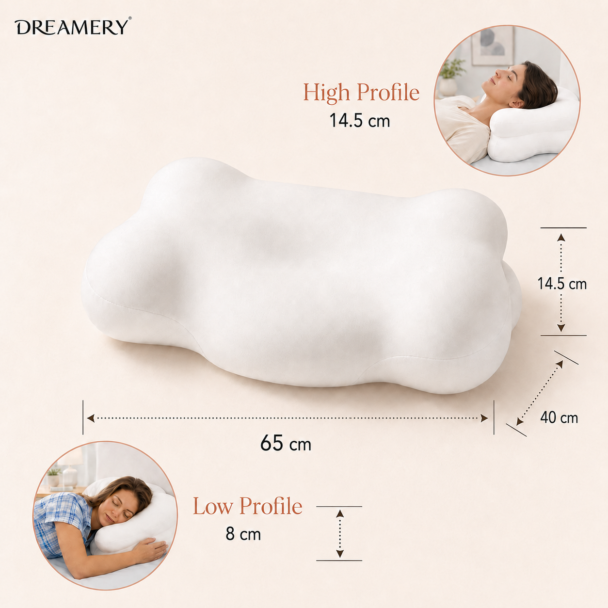 Dreamery CloudRest Pillow