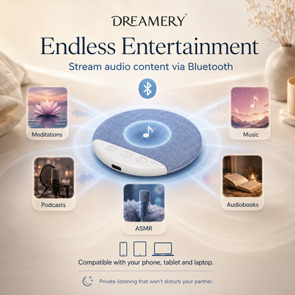 Dreamery QuietSide Bluetooth Pillow Speaker