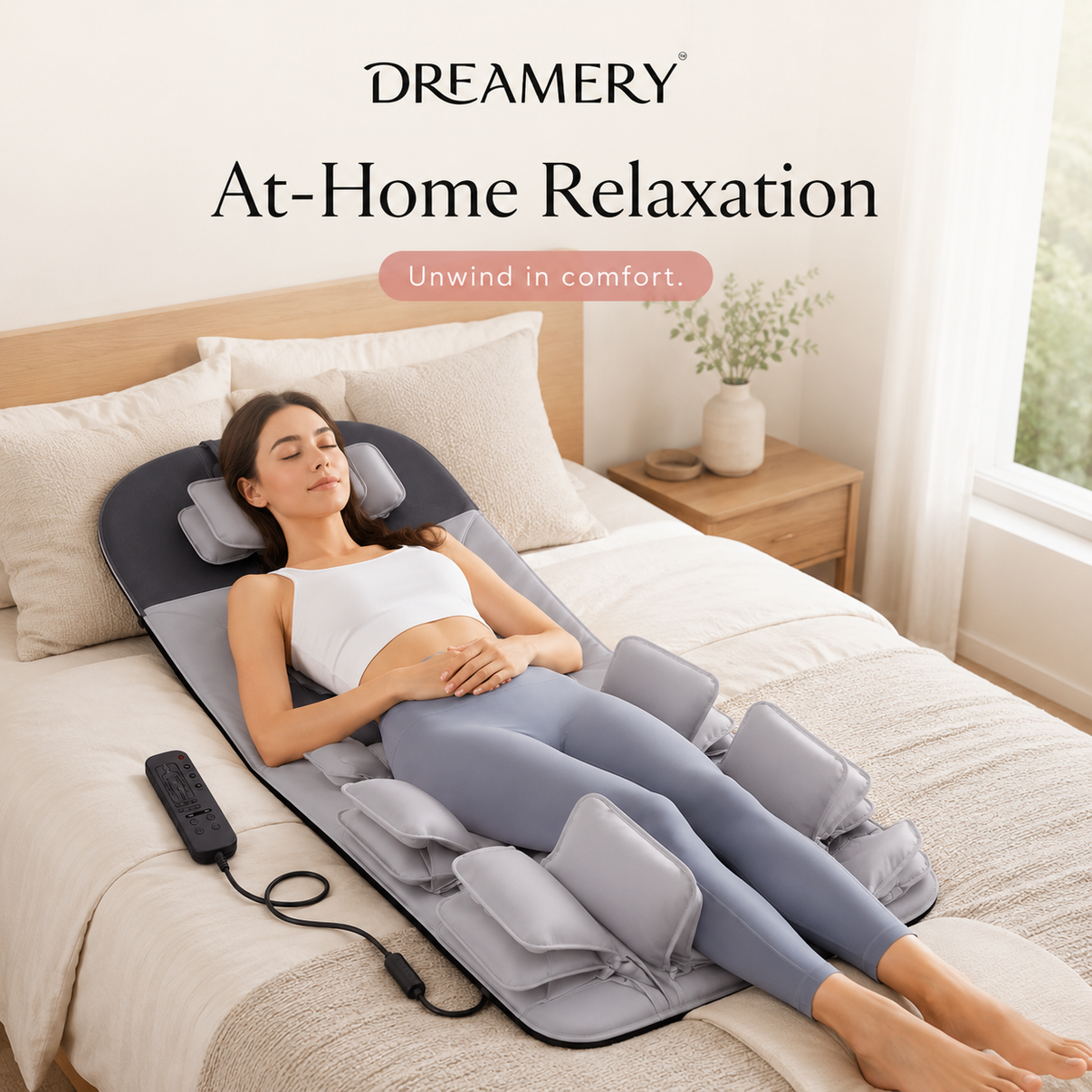 Dreamery AirCloud Full Body Air Compression Massage Mat