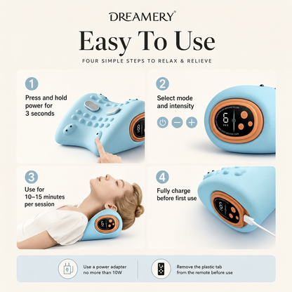 Dreamery Heated Cervical Traction Neck Massager