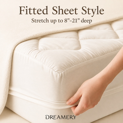 Dreamery CloudNest Plush Mattress Topper