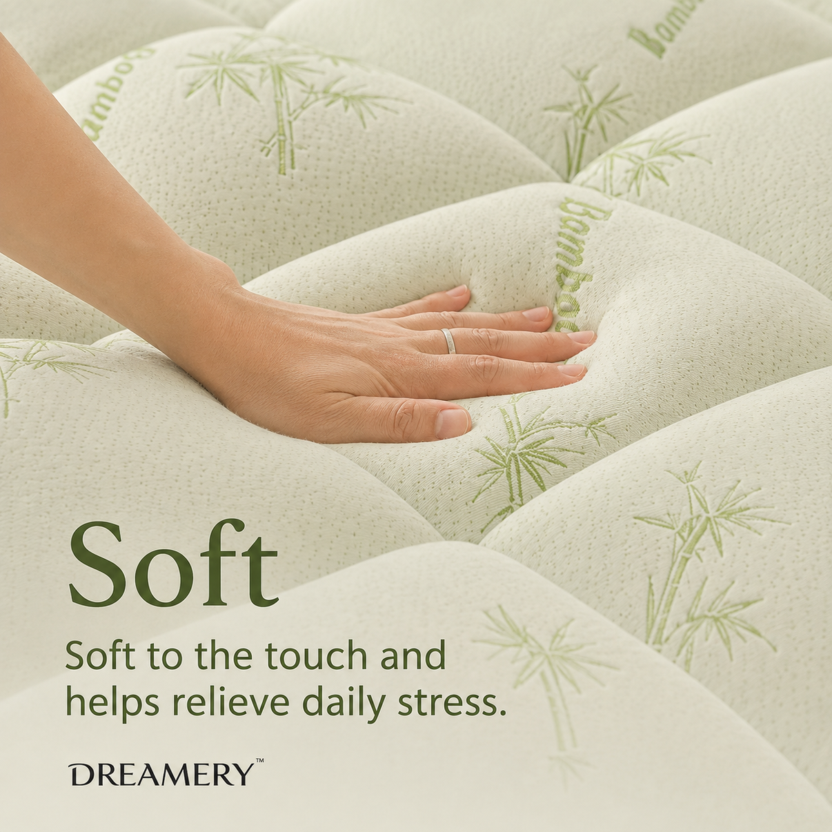 Dreamery SageLeaf Plush Mattress Topper