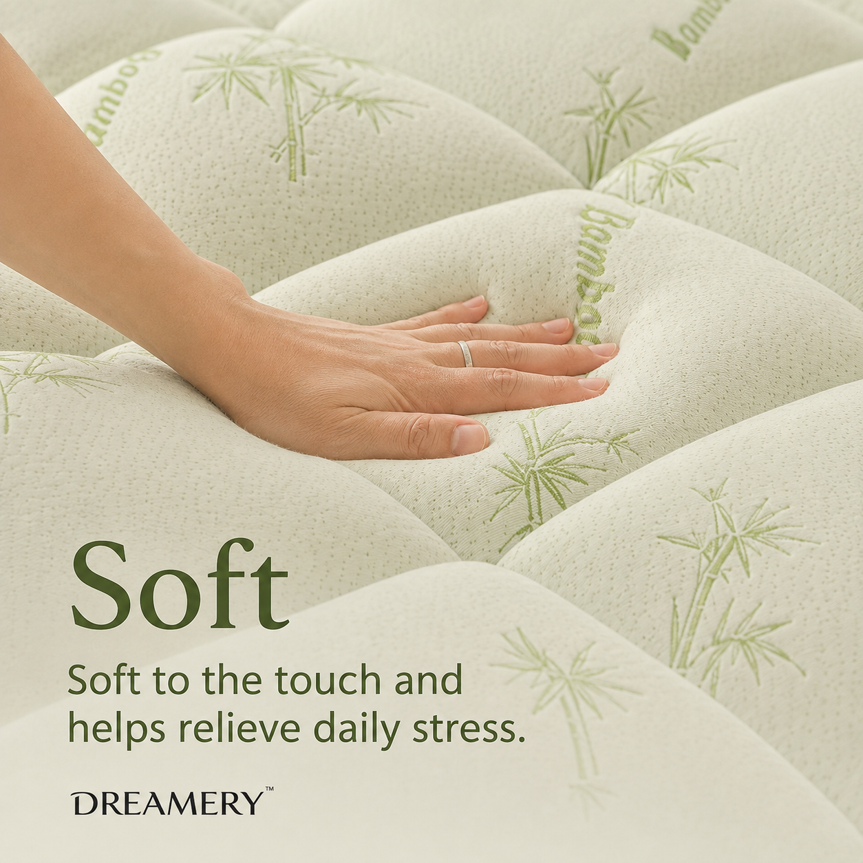 Dreamery SageLeaf Plush Mattress Topper