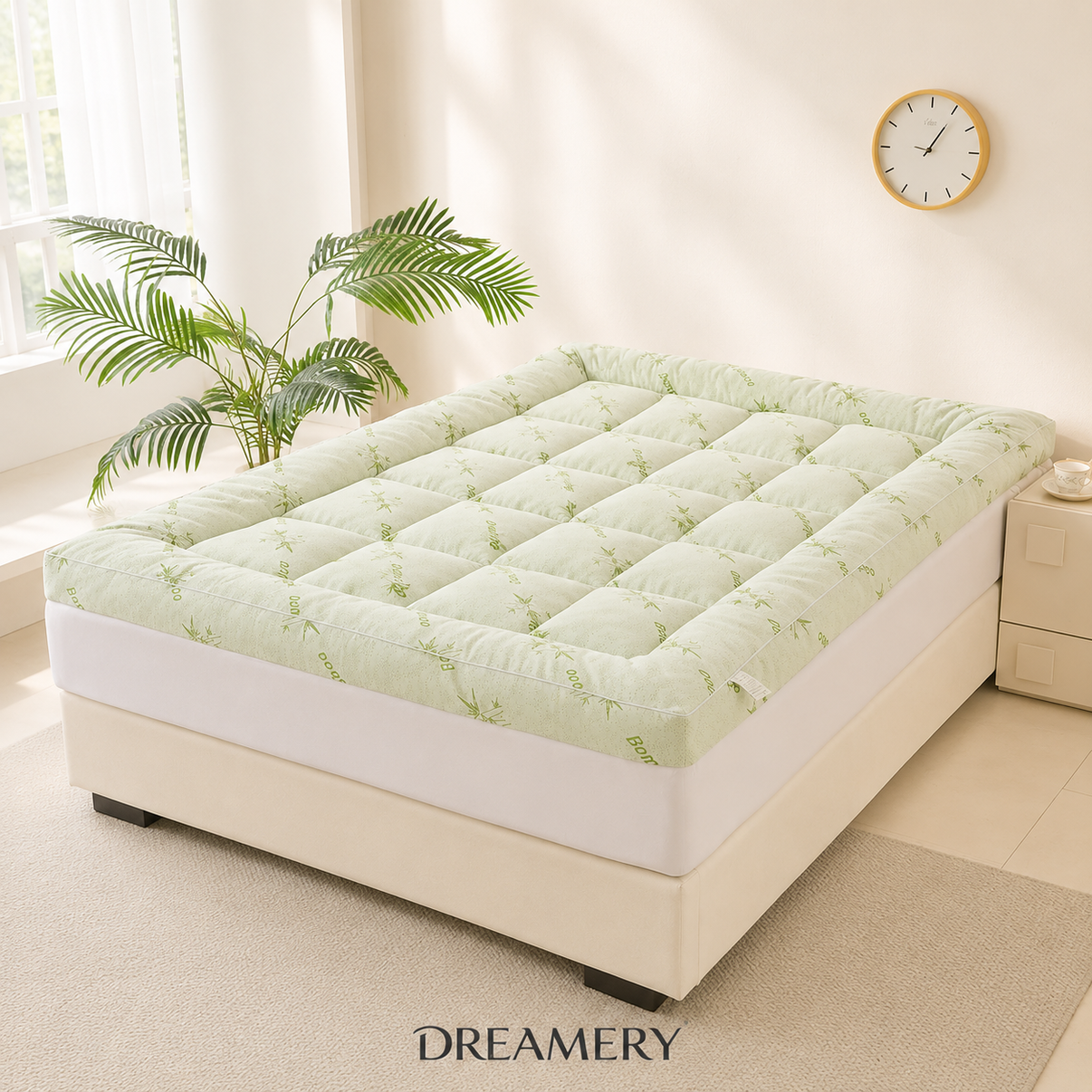 Dreamery SageLeaf Plush Mattress Topper