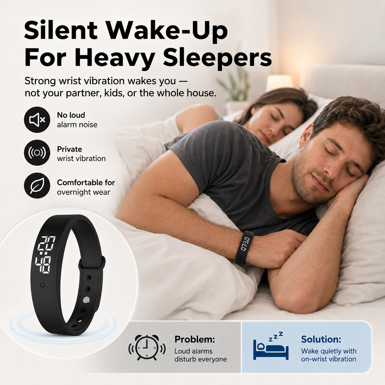 Dreamery Silent Wake-Up Bracelet