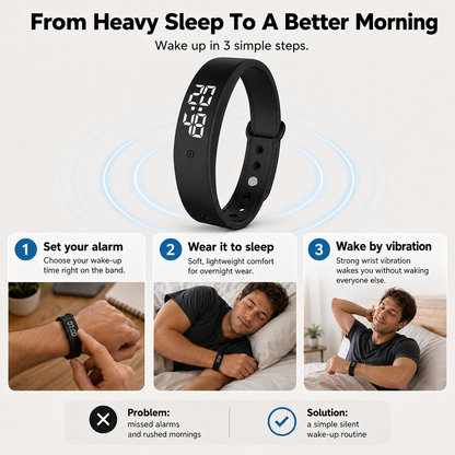 Dreamery Silent Wake-Up Bracelet
