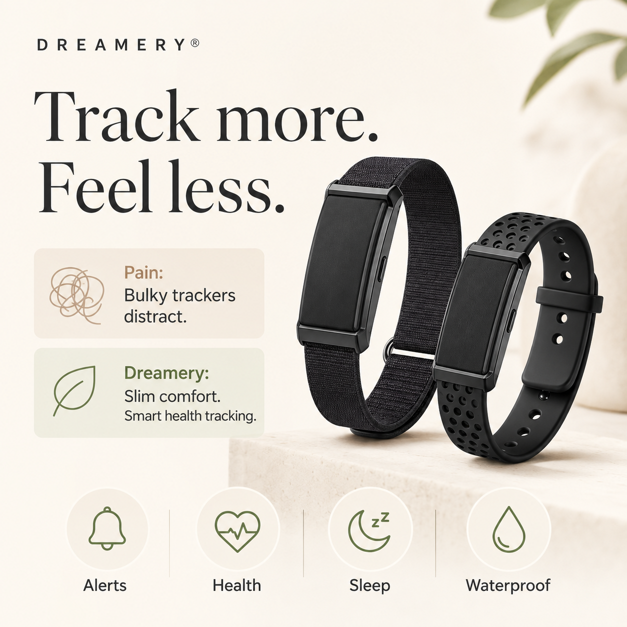 QuietPulse Screen-Free Wellness Band