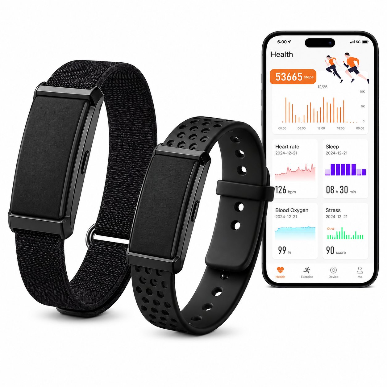 QuietPulse Screen-Free Wellness Band