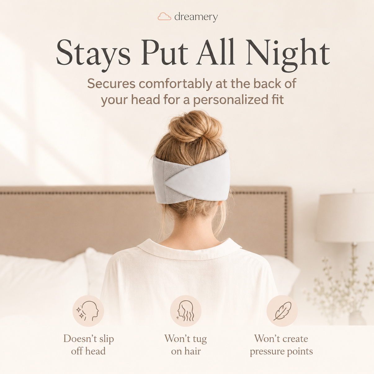 Dreamery Balance Adjustable Weighted Eye Mask