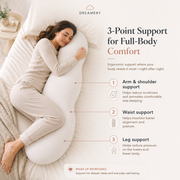 DREAMERY AUSTRALIA The Embrace Body Pillow