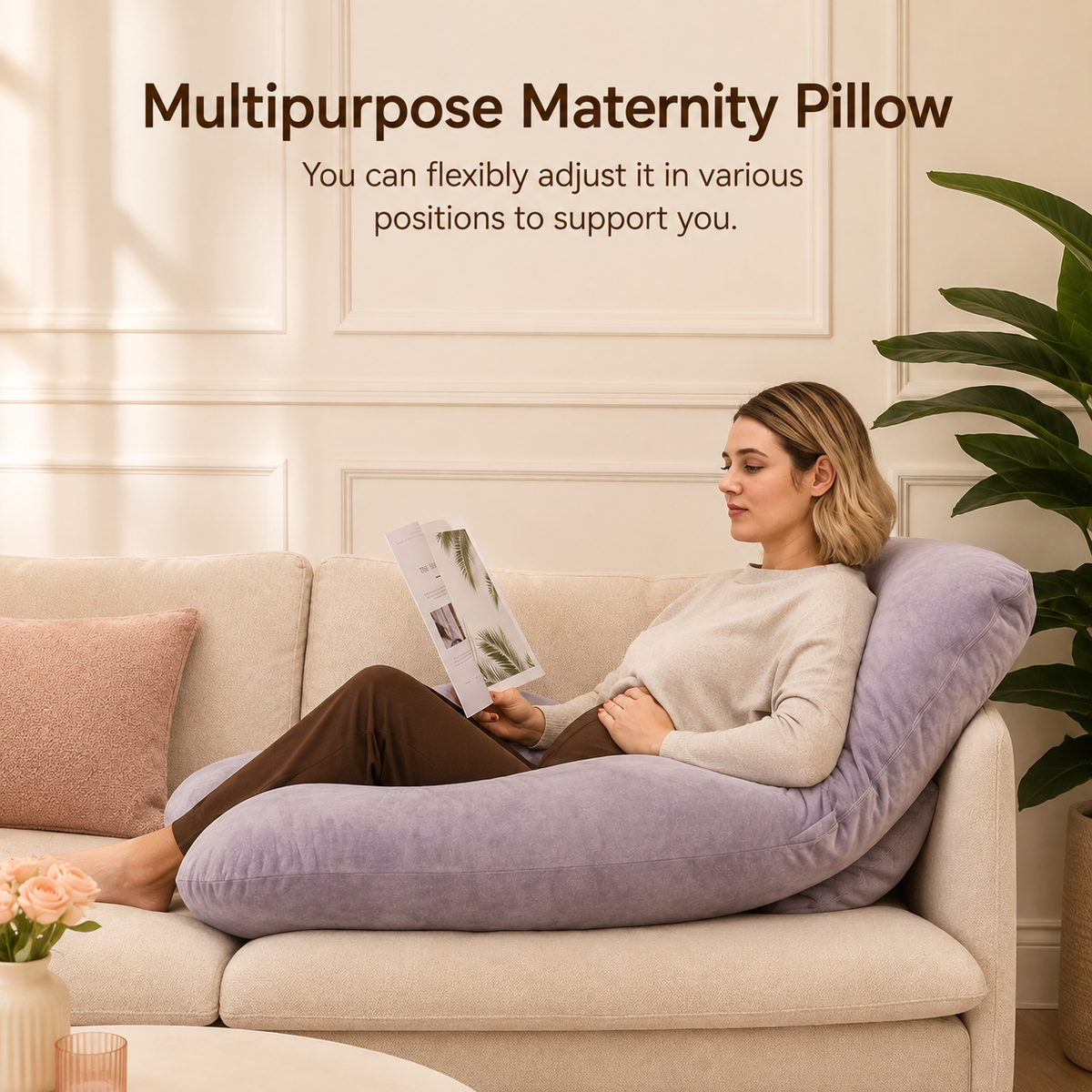 Dreamery Maternity Cocoon Pillow