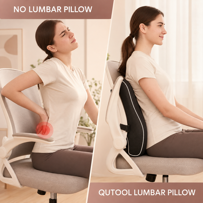Dreamery Cloudrest Lumbar Support Pillow for Office Chair