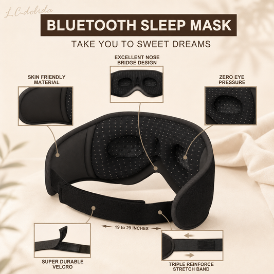 Dreamery Deepsleep Bluetooth Sleep Mask with Headphones