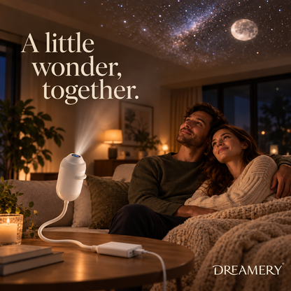 MoonWhisper™ Mini Galaxy Projector & Night Light