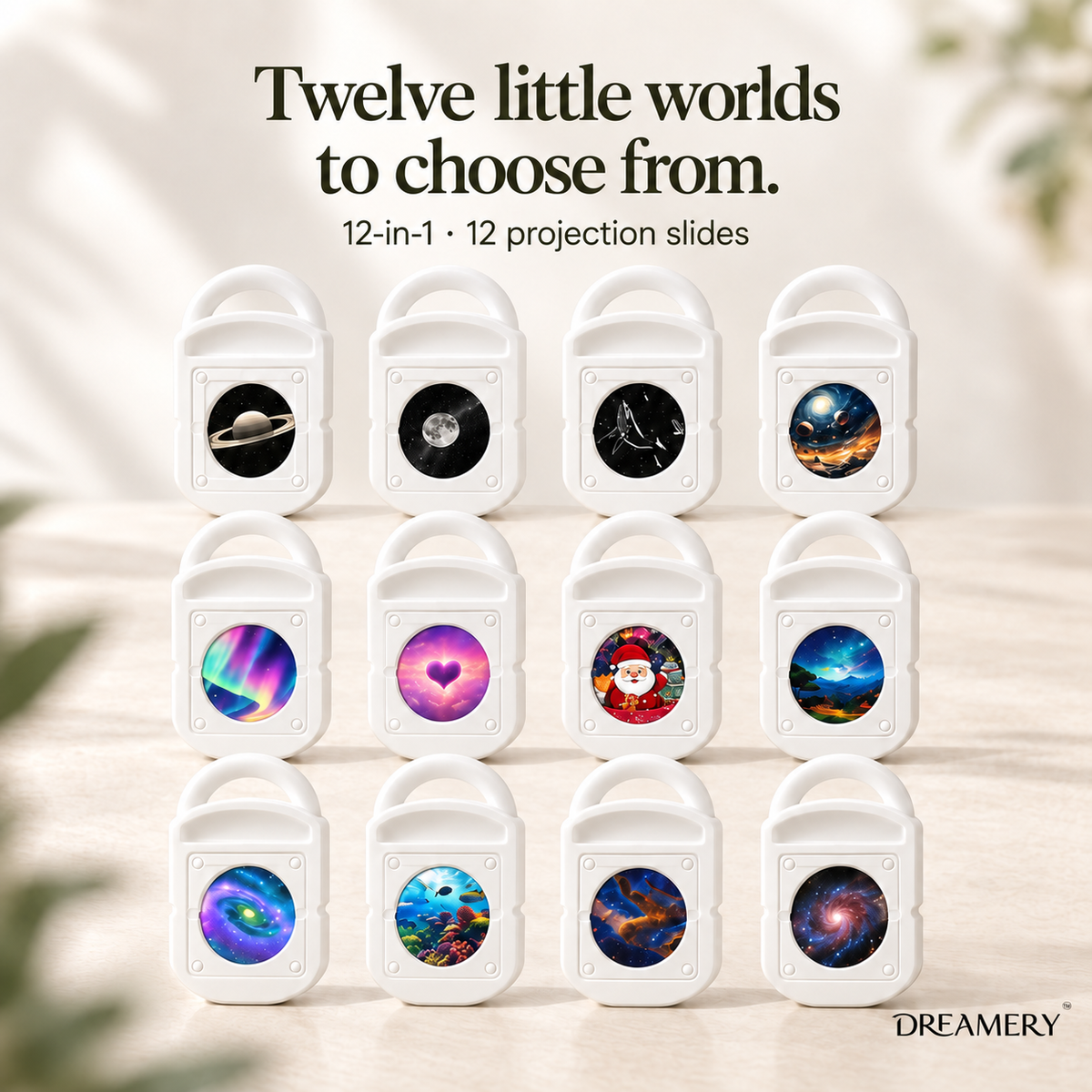 MoonWhisper™ Mini Galaxy Projector & Night Light
