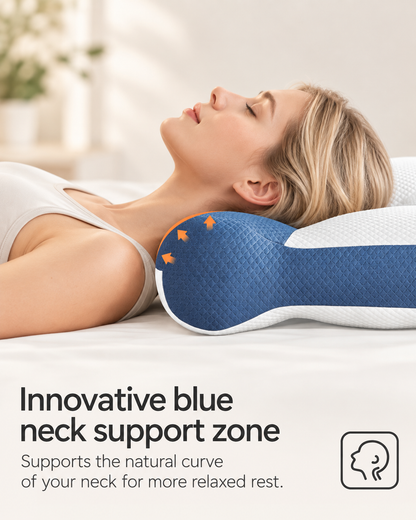 Dreamery BlueContour Neck Support Pillow