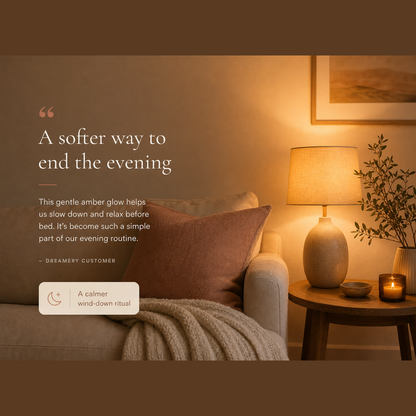 Amber Wind-Down Bulb | Dreamery