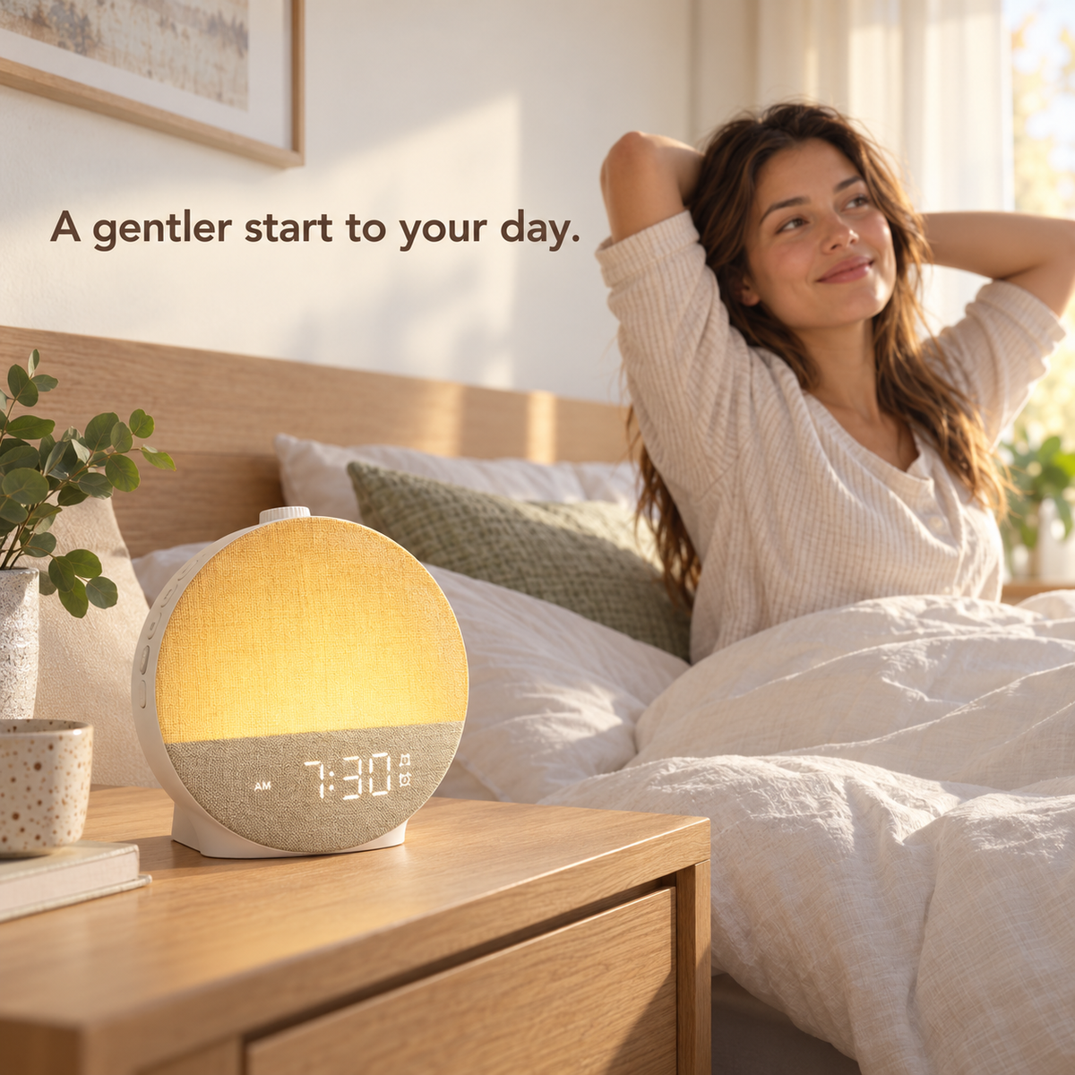 Dreamery Sunrise Alarm Clock & Wake-Up Light