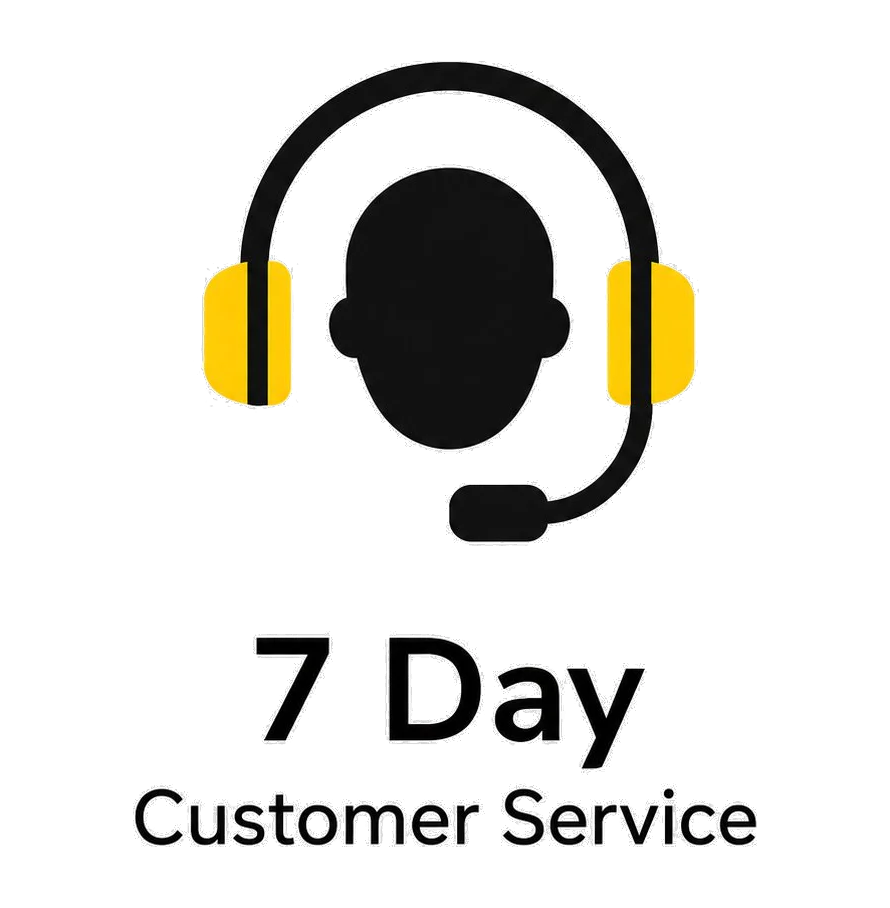 7 day customer service